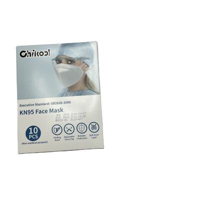 China disposable medical surgical face mask KN95 for sale