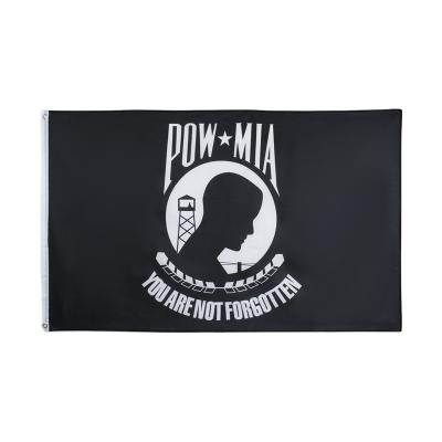 China Hot Sale 3X5 Ft MIA Flag Hanging 100% Polyester POW Stock for sale