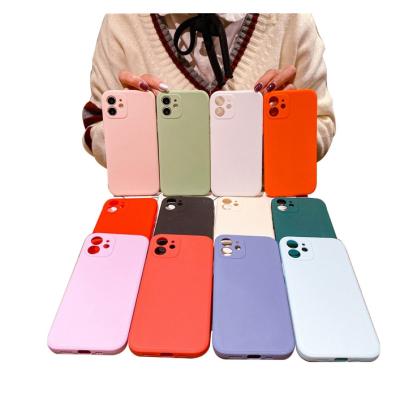 China New Design Anti Shockproof Precise Cutouts Multicolor Soft Drop Cover Device TPU Cell Phone Case for sale