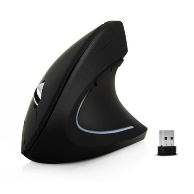 China Ergomomic Design 5.0 Rechargeable Ergonomic Version Battery Operated 2.4G Wireless Mouse for sale