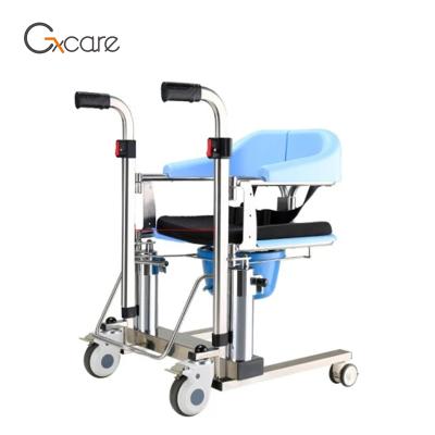 China Home+office+travel medical stainless steel hydraulic multifunctional transfer wheelchair for sale for sale