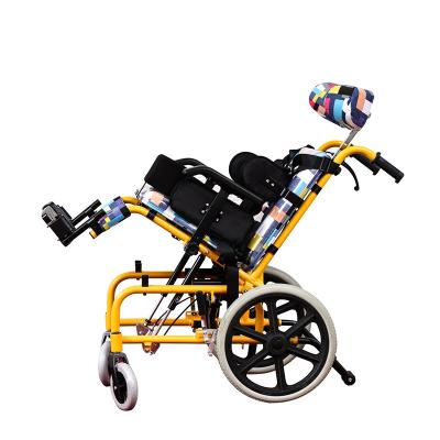 China High Heavy Duty Back Safe Cerebral Palsy Wheelchair For Children 75kg / 165 ibs for sale