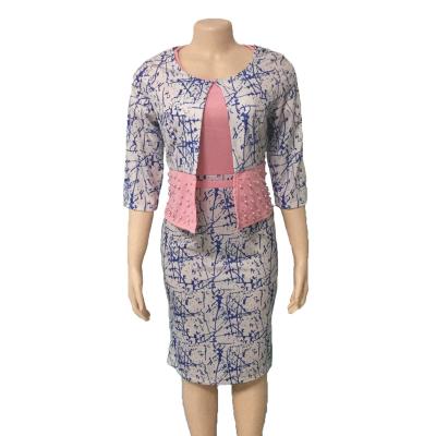 China 2022 High Quality Summer New Slimmer Women's Office Women Work Suit Breathable Dress Customized Size for sale