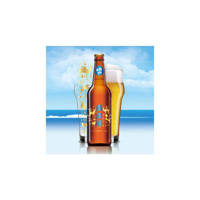 China The water. Malt rice. malt beer. wheat. Light color type 500ml/bottle barley malt direct selling lager Qinghai Lake crafted barley beer for sale