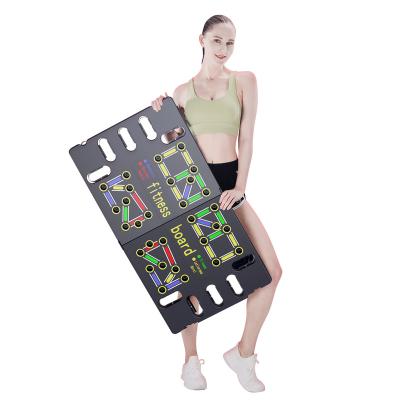 China Complete Fitness Exercise Portable Adjustable Multi-Function 12 in 1 Lift Up Exercising Bar Fit ABS Pump Board for sale