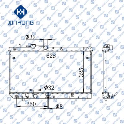 China Best Selling High Quality Radiator OE 16400-87F30-000 325*628*16/26/32 for sale