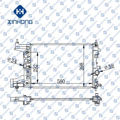 China Best Selling High Quality Radiator OE 13267652 580*398*16/26 for sale