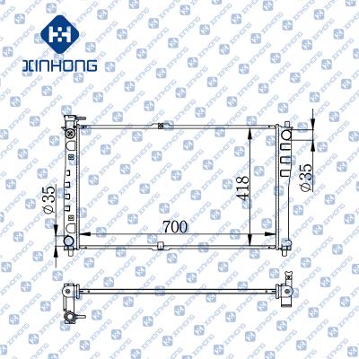 China Best Selling High Quality OE Radiator 0K55C-15-200/200A 700*418-16/26 for sale