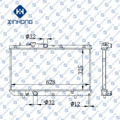 China Best Selling High Quality Radiator OE 16400-87F29 325*628*16/26/32 for sale