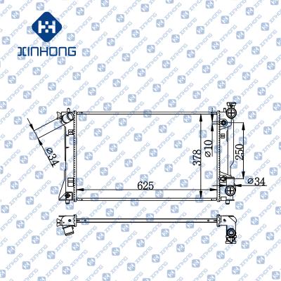 China Best Selling High Quality Radiator OE 16400-0H120 625*378*16/26/32 for sale