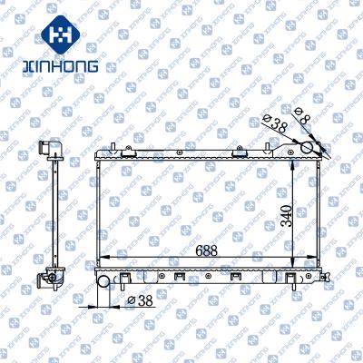 China Best Selling High Quality Radiator OE 45111-FC310 340*688*16/22/26/32 for sale