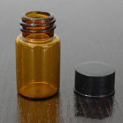 China Oil Chemical Sample Amber Glass Bottle For Biological Medicine, 5ml 7ml 10ml 15ml 20ml Empty Reagent Vial for sale