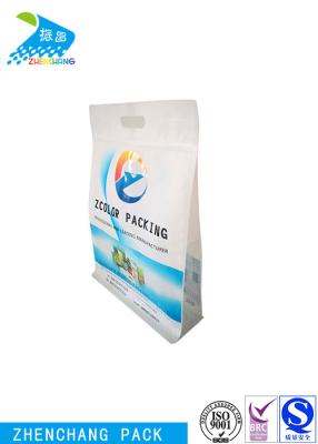 China Unique Design 8 Side Seal Bag Laminated Plastic Heat Seal Packaging Bags for sale