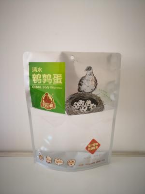 China Custom Printed  Self Sealing Stand Up Plastic Pouch Packaging for sale