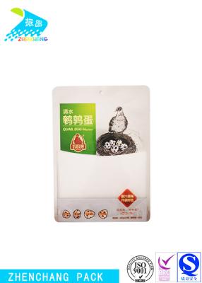 China Customized Retort Pouch Packaging Food Grade Stand Up Pouches With Window for sale