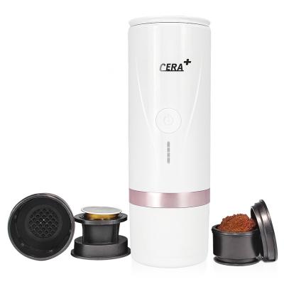 China Fully Automatic Mini Portable Coffee Maker Wax Coffee Hot Chocolate Machine Portable Mini Portable Coffee Machine for sale