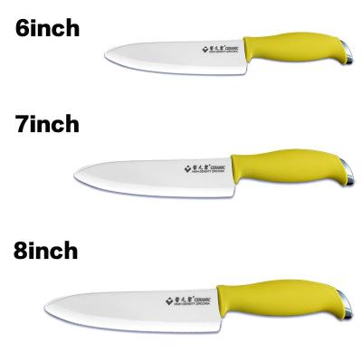 China Sustainable Wholesale High Quality Ceramic Knife Professional Chef Ceramic Cooking Knife for sale