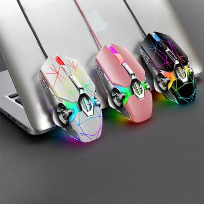 China Guangdong Programmable Macro 4000dpi 7d Adjustable Led Rgb Wired Usb Computer Gamer Gaming Mouse for sale