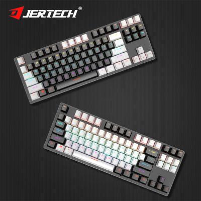 Cina Computer Accessories Slim Wired Usb Led Rgb Backlight Pc US Layout Gamer Gaming Mechanical Keyboard in vendita