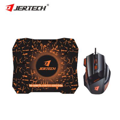 China China Supplier Jertech GP10 Customized Logo Printing Environmentally friendly rubber Waterproof 7D Gaming Mouse with Mouse Pads zu verkaufen