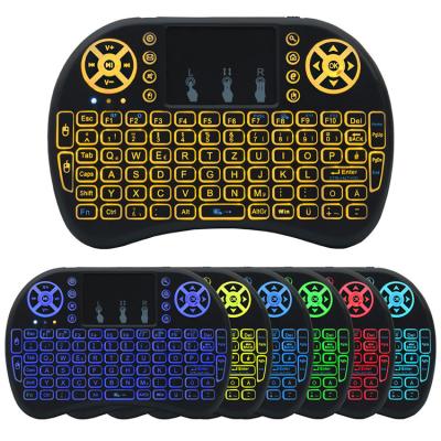 Κίνα Wholesale 2.4G Wireless Backlit Handheld Mini Keyboard For Pc Android Tv Box προς πώληση