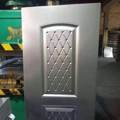 China Sheet metal door easy installation steel laminated interior door skin press mold stamped smc door skin for sale