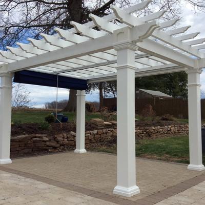 China Easily Assembled Modern Shed Powder Coat Aluminum Pergola for sale