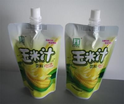 China Water Proof Plastic Food Packaging Bags / Spout Pouch For Berry for sale