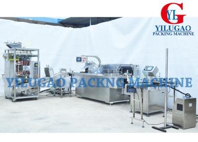 China Granule Sugar / Salt Automatic Packaging Line Form Fill Seal Pouch Machine for sale