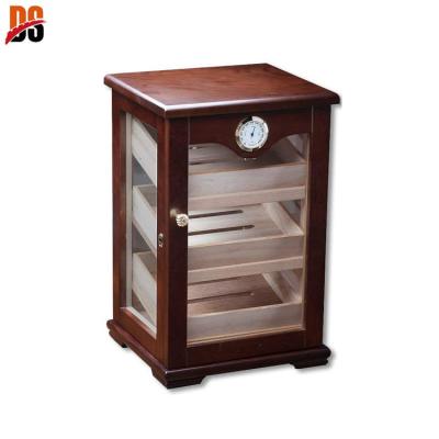 China Recycled / Eco - Friendly Hot Sale Boutique Cigar Humidor Travel Cabinet for sale