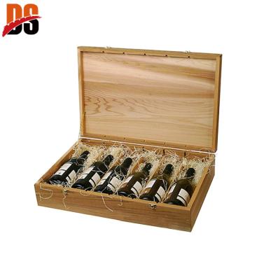 China Handmade Hot Sale Wooden Gift Box Packaging Box for sale