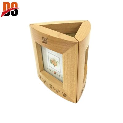 China Creative Recycled/Eco-friendly DS Photo Frame Combination Family Photo Frame Folding Picture Frame With Pen Holder for sale