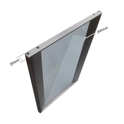 China Ready Made Modern Aluminum 5mm Glass Door Frame Door Aluminum Profiles for sale