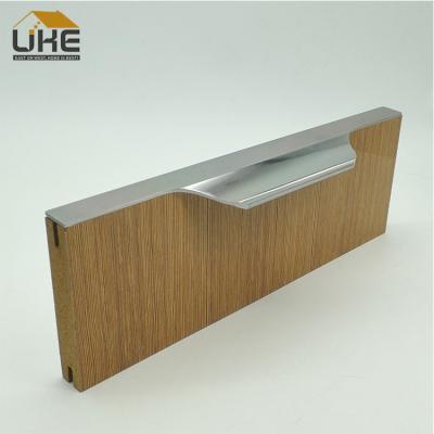 China Modern Aluminum Sideboard Profile Handle For Furniture Hidden Sideboard Pull Handle for sale