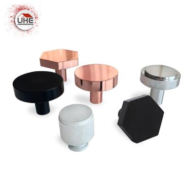 China Modern Small Heavy Duty Rose Gold Wardrobe Pulls Cabinet Knobs Furniture Knob Kitchen Cupboard Knobs for sale