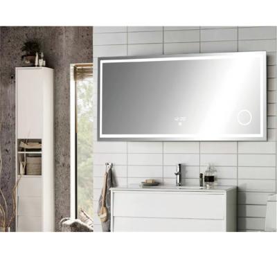 China Modern LED Mirror Light Smart Touch Screen Modern Bathroom Led Light Mirror for sale