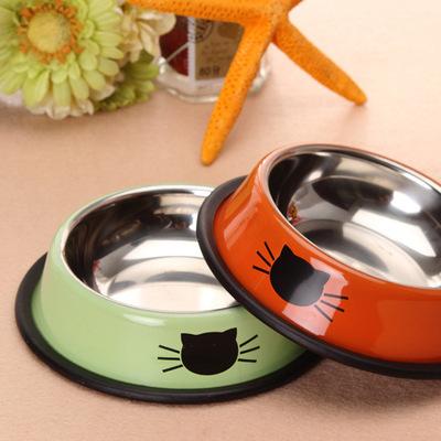 China Stainless Steel Automatic Portable Pet Feeder Food Bowl Pet Slow Feeder Dog Bowl for sale