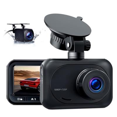 China NIGHT VISION HD Recorder 2.45 Inch IPS Driving Camera Dual Recording 1080P+AHD720P Jieli 5601 Car Dash Cam High Definition Camera for sale