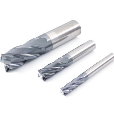 China Hot Selling Carbide End Mill Wood Milling Cutter Down Cutting Endmill Tools for sale