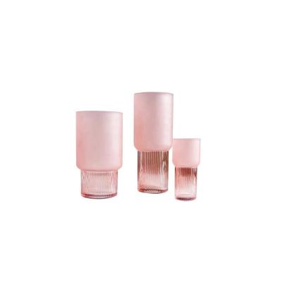 China Europe and America Low Price High Quality Cheap CIA Candle Vase Glass Cylinder for Home Decor for sale