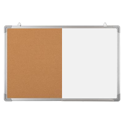 China Kindergarten Good Quality Message Center Bulletin Combination Board Notice Pin Memo Vision Cork Board for sale