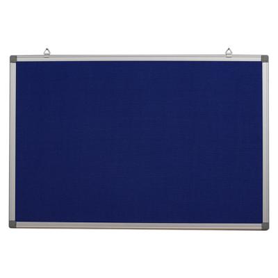 China Kindergarten Sale Aluminum Frame Cork Board Message Notice Thick Pin Up Fabric Felt Boards Bulletin Boards for sale