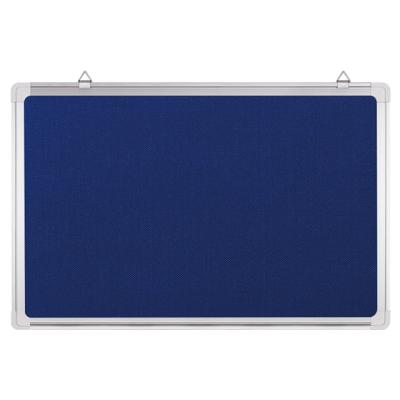 China Kindergarten School Classroom Felt Soft Board For Pin Aluminum Frame Fabric Board Bulletin Board for sale