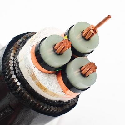 China PVC Sheathed XLPE Insulated Power Cable Flame Retardant Xlpe Copper Cable 4 X 50 for sale