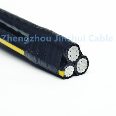 China Cable aéreo al aire libre del manojo del alambre eléctrico, cable de aluminio de Xlpe de 5 bases para urbano en venta