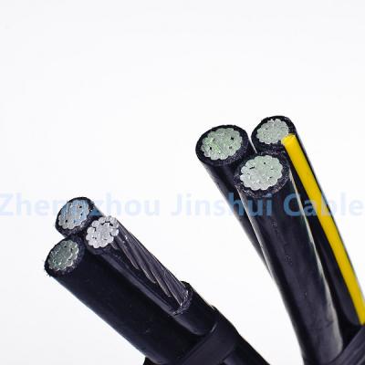 China 0.6 / 1kv Aerial Bundle Cable Crosslinked Polyethylene Insulated Aluminum Conductor for sale