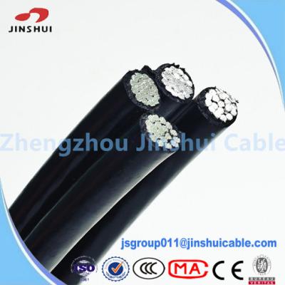 China Quadruplex Wire Service Drop Cable XLPE Insulated ACSR Conductor for sale