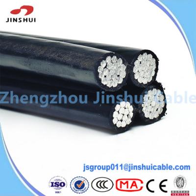 China Outdoor Triplex Service Drop Cable ACSR Wire Oyster Customised Size for sale