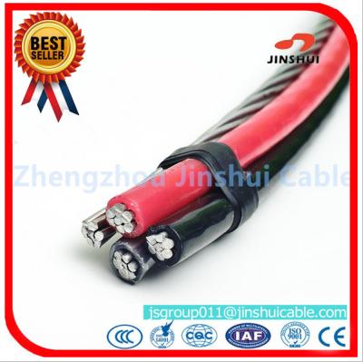 China Xlpe / PVC / PE  Insulated AAAC Triplex Service Drop Cable 25 - 120 Mm2 Range for sale