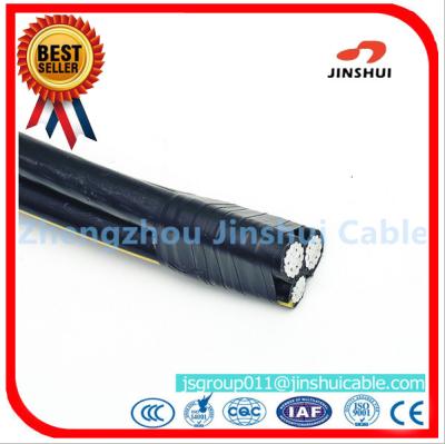 China Customized Size Triplex Aluminum Wire ABC Cables , Outside Overhead Electrical Wire for sale